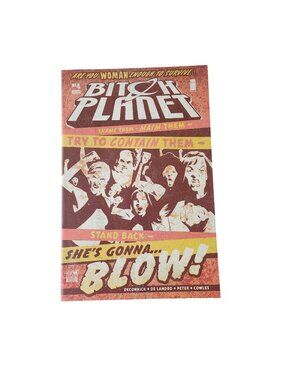 Image Bitch Planet #4 2015 Comic Book Collector Bagged Boarded